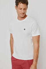 Springfield T-shirt de manga curta Branco