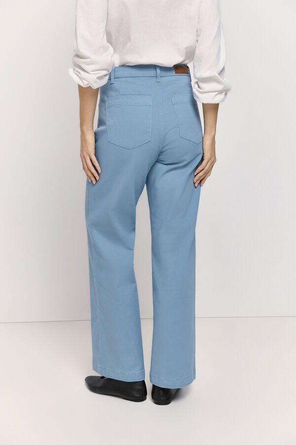 Milano Pantal&oacute;n ancho Azul