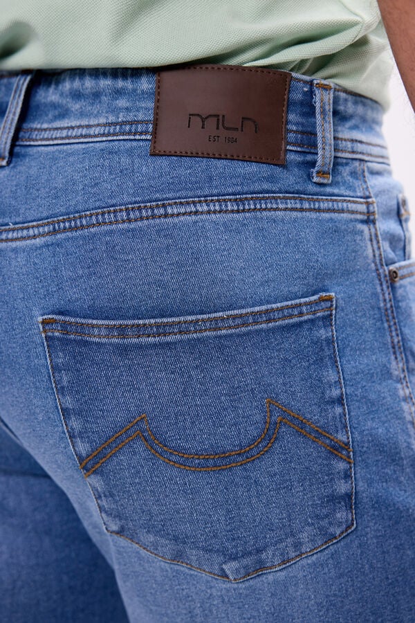 Milano Jeans slim Azul claro