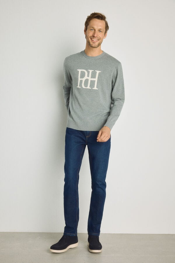 Pedro del Hierro Pantal&oacute;n vaquero slim fit Azul