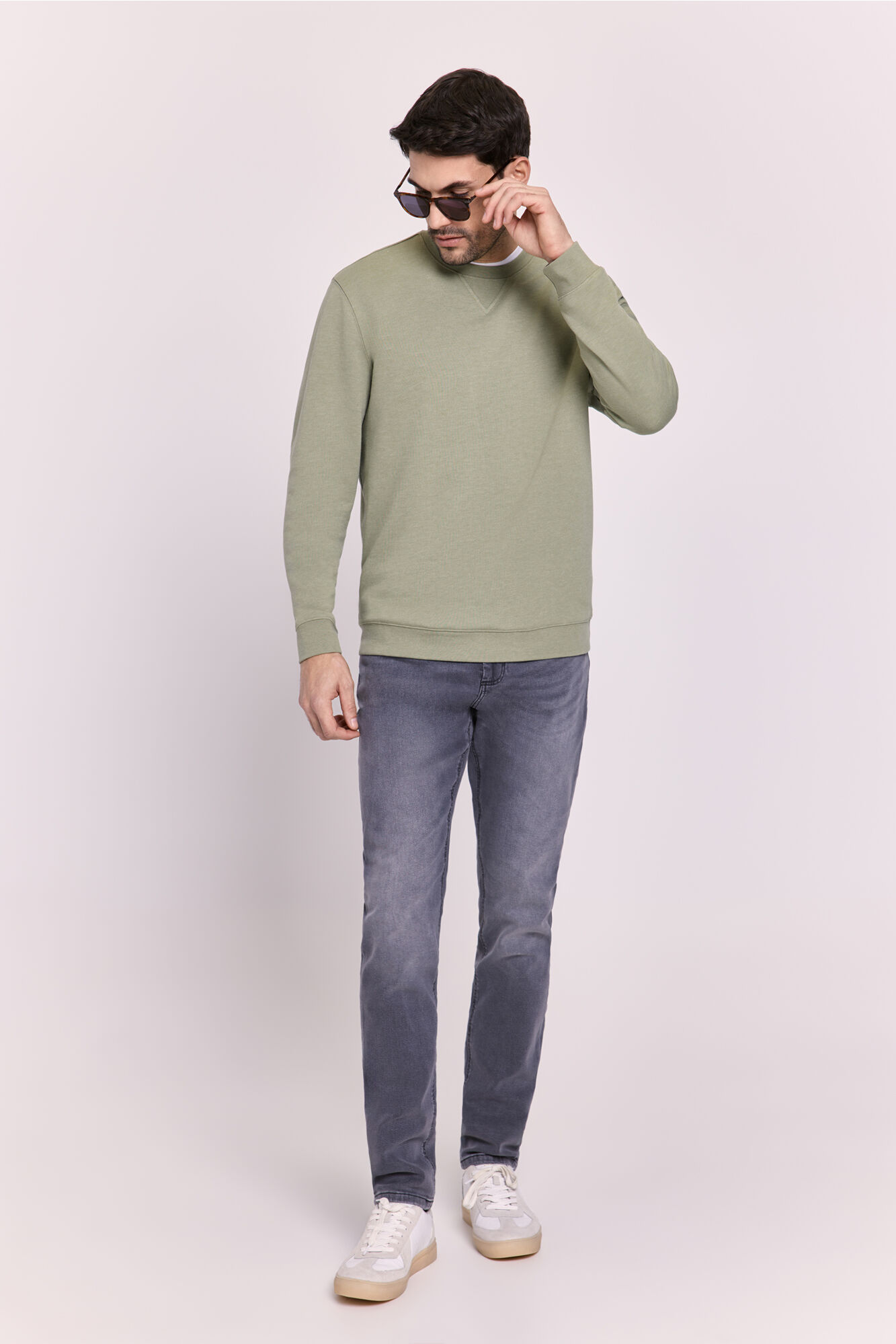 Milano Sudadera cuello redondo con logo