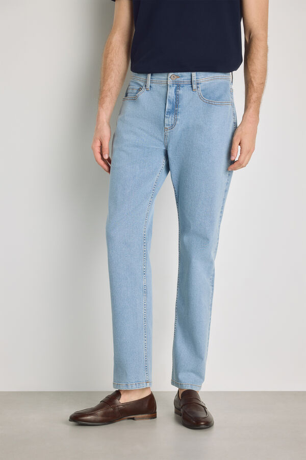 Pedro del Hierro Cal&ccedil;as jeans regular fit Azul indigo