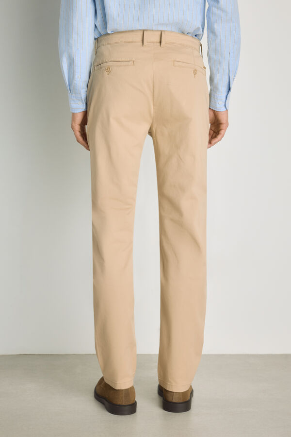 Springfield Pantal&oacute;n chino regular fit Beige