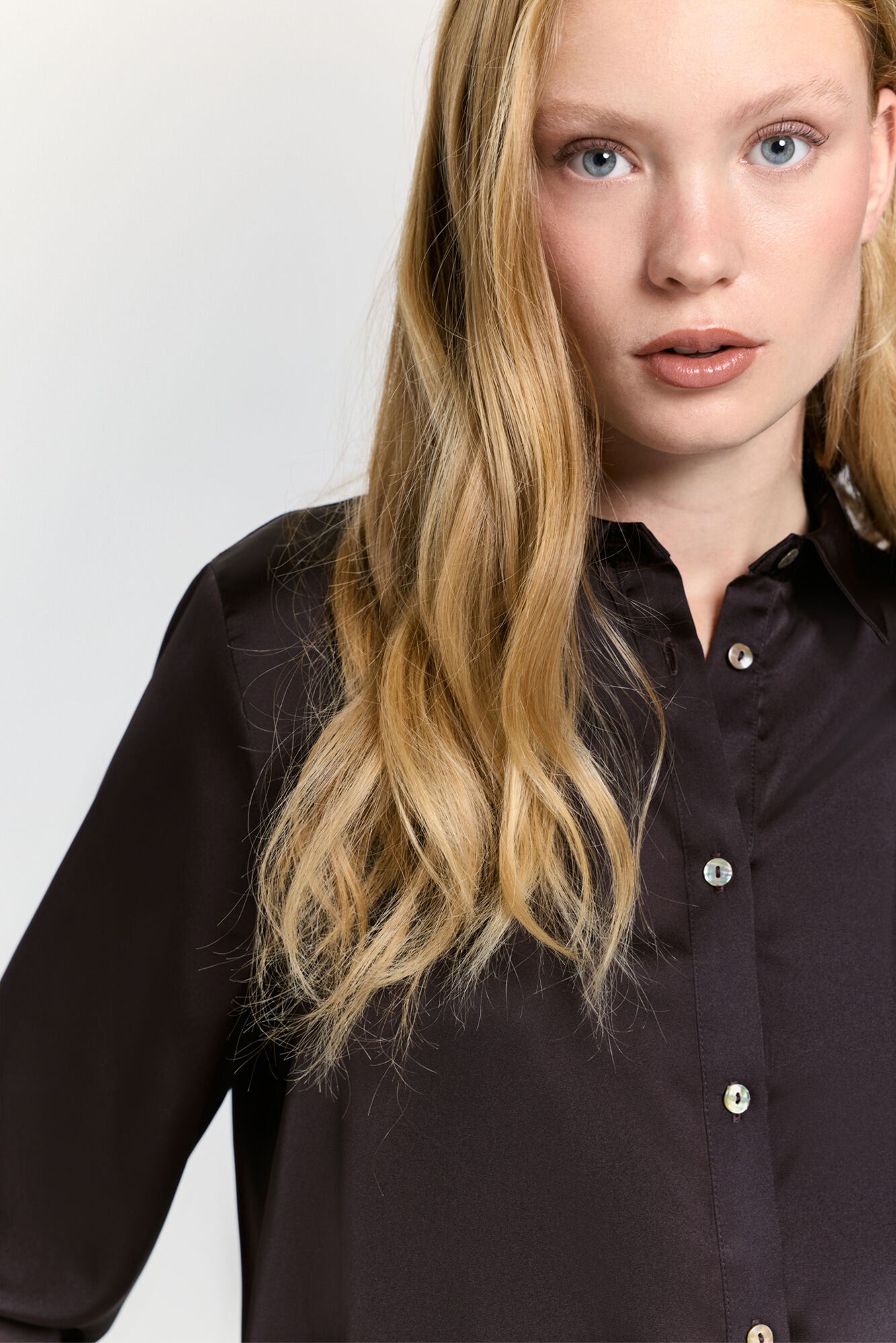 Milano Camisa satinada