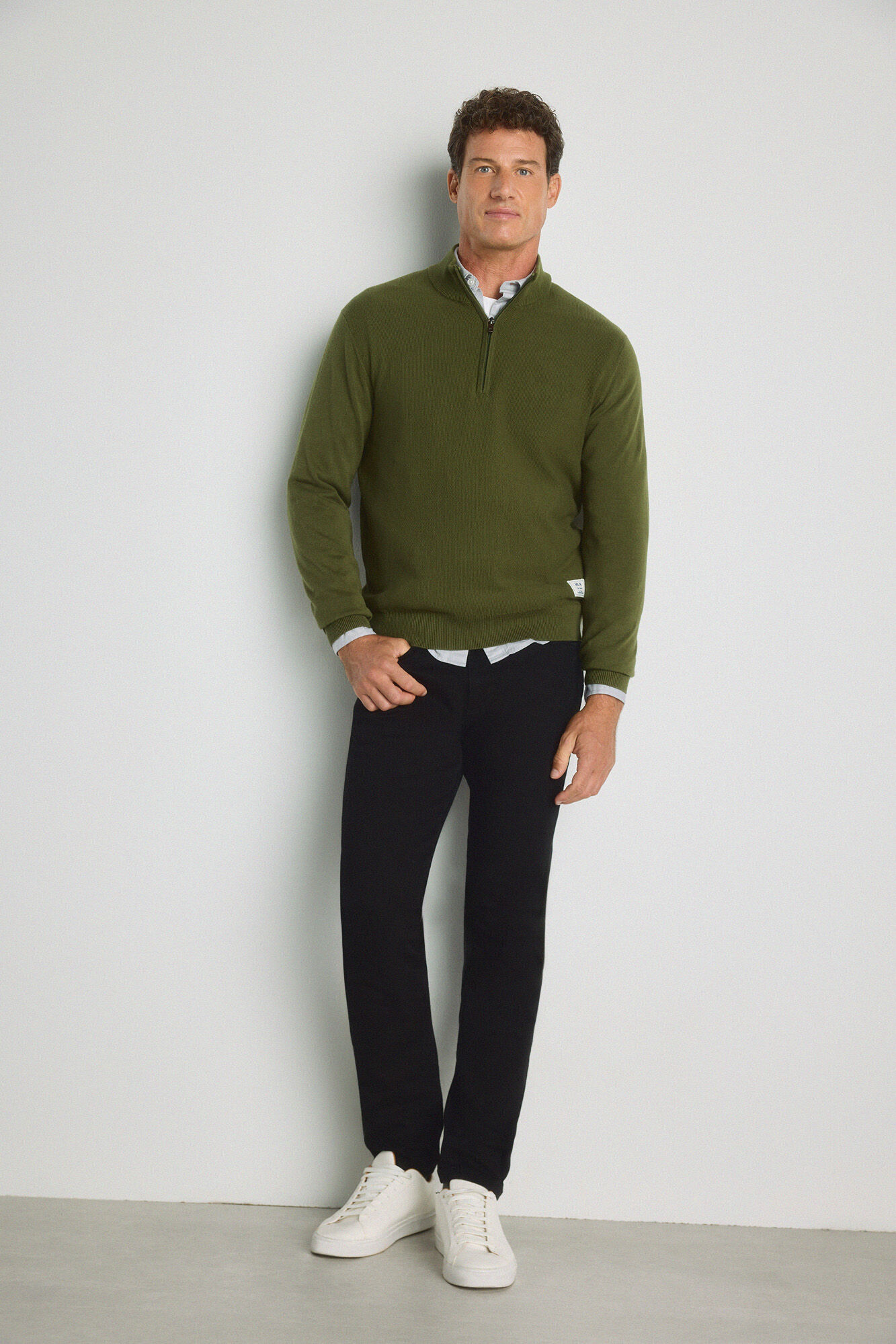 Milano Jersey semicisne cremallera