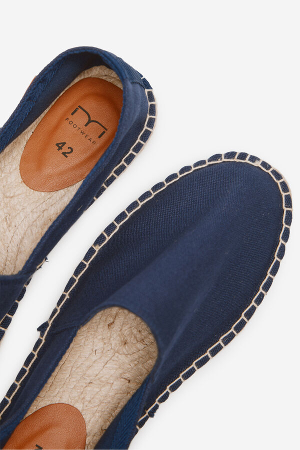 Milano Alpargata tejido Azul Oscuro