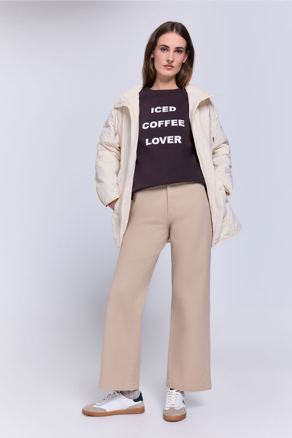 Milano Pantalón ancho Beige