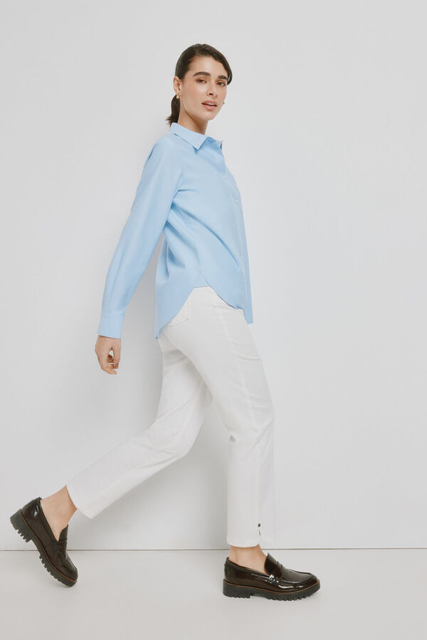 Milano Camisa oxford Azul