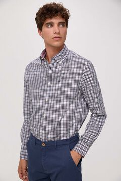 Fifty Outlet Camisa Popelín Cuadros Verde