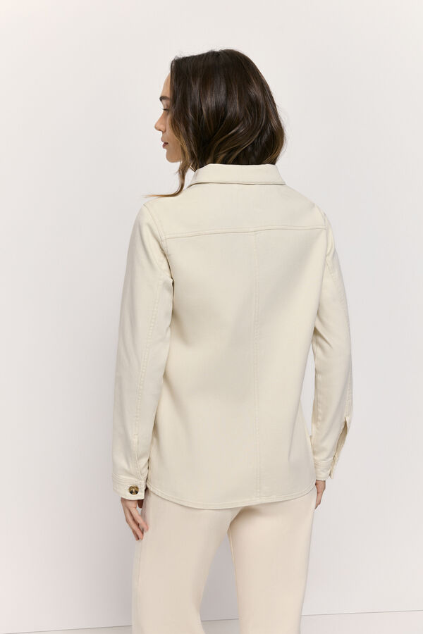 Milano Chaqueta cuello solapa Marfil