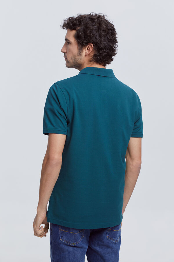 Pedro del Hierro Polo b&aacute;sico PdH Verde