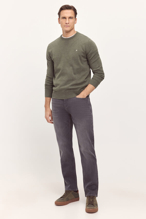 Pedro del Hierro Jersey B&aacute;sico Cuello Caja PDH Botella