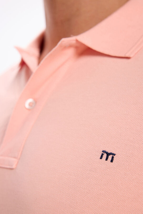 Milano Polo Básico Piqué Coral