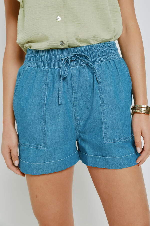 Milano Bermuda vaquera regular fit Azul