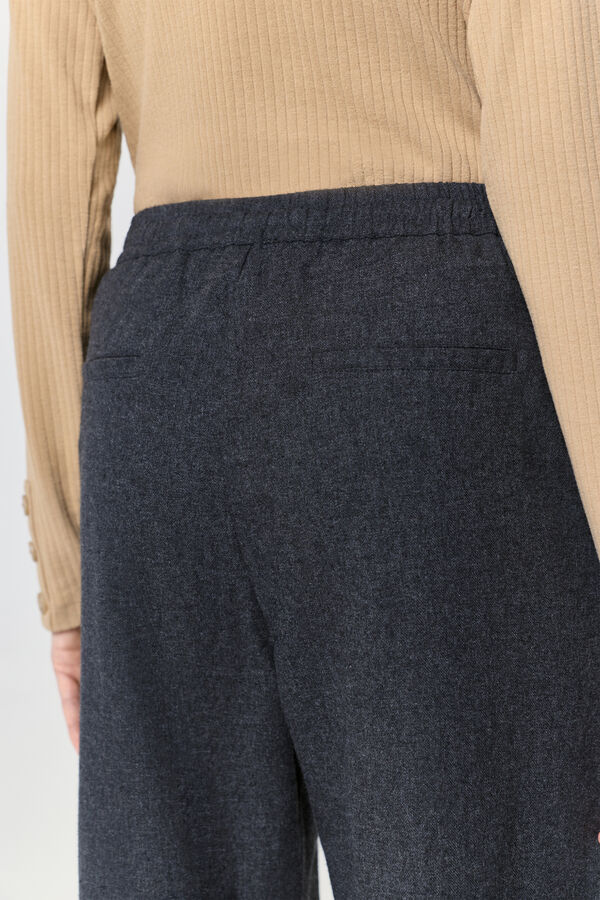 Milano Pantalón franela Gris Oscuro