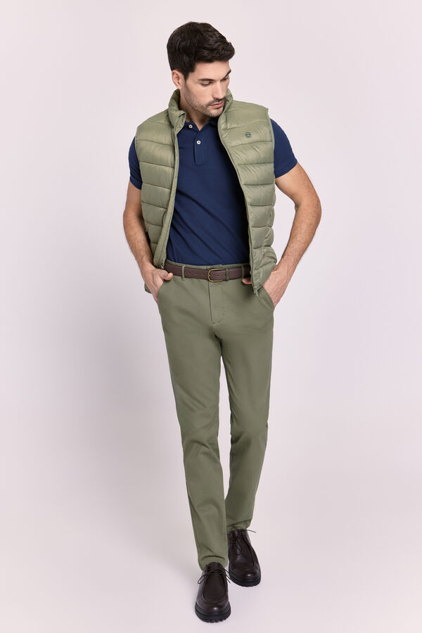 Milano Polo básico manga curta Marinho