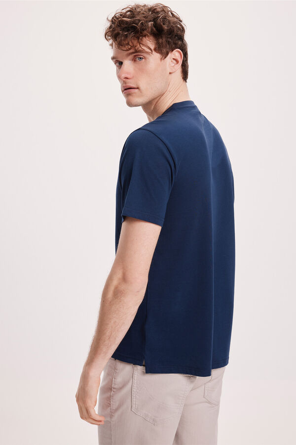 Pedro del Hierro Camiseta B&aacute;sica PDH Navy