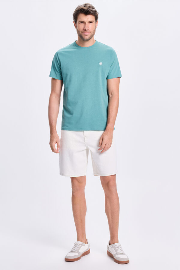 Springfield Camiseta Básica Springfield Verde