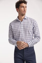 Fifty Outlet Camisa Semi-vestir marinho mistura
