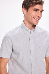 Pedro del Hierro Camisa de linho Pedro Del Hierro Verde escuro