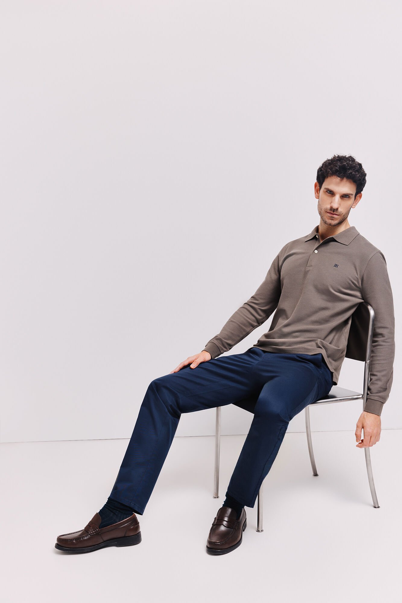 Pedro del Hierro Pantal&oacute;n chino regular fit