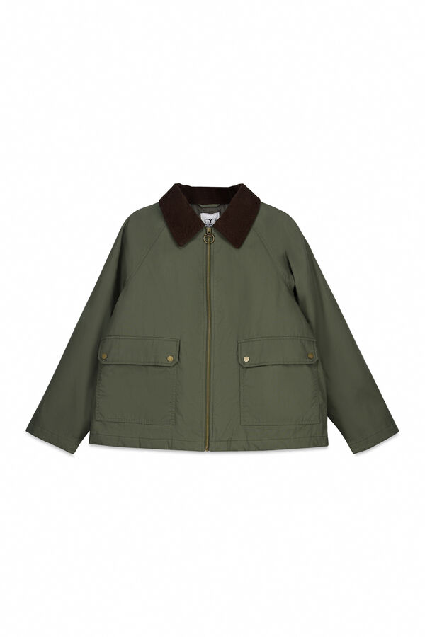 Milano Chaqueta de algod&oacute;n Verde