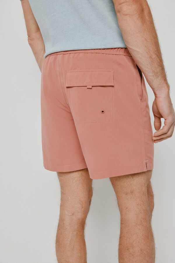 Milano Fato de banho liso Vinho