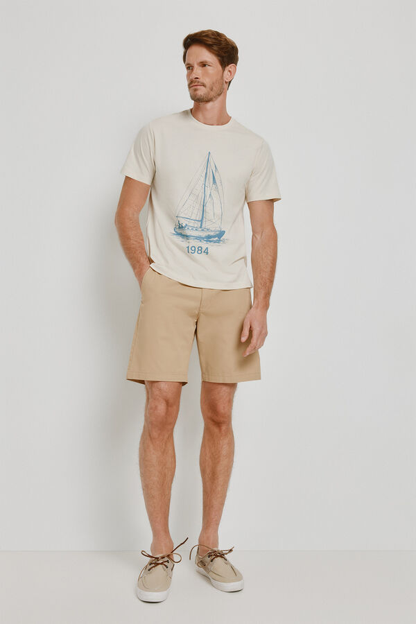 Milano Bermuda lisa Beige