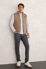 Pedro del Hierro Pantalón Denim Slim Gris