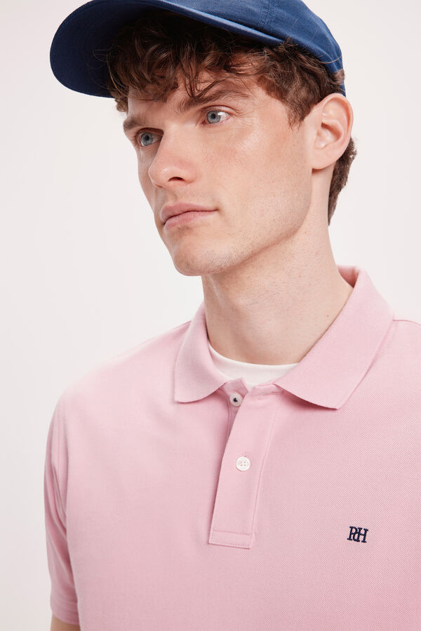 Pedro del Hierro Polo B&aacute;sico PDH Rosa