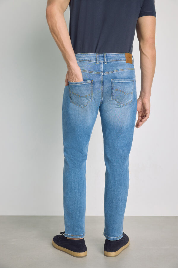 Milano Pantal&oacute;n vaquero slim fit Azul Claro