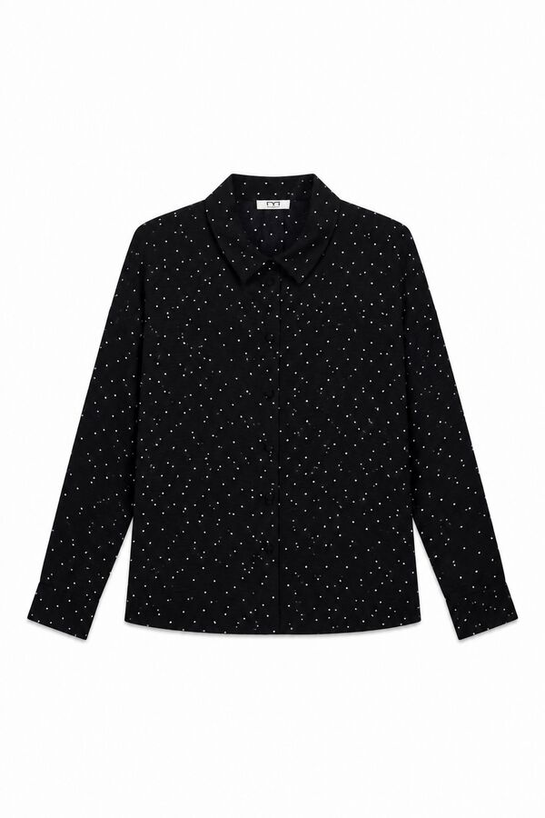 Milano Camisa estampada Negro