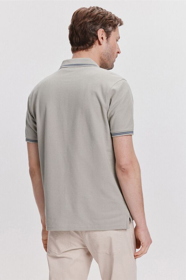 Pedro del Hierro Polo Tips Pedro Del Hierro C&aacute;qui m&eacute;dio