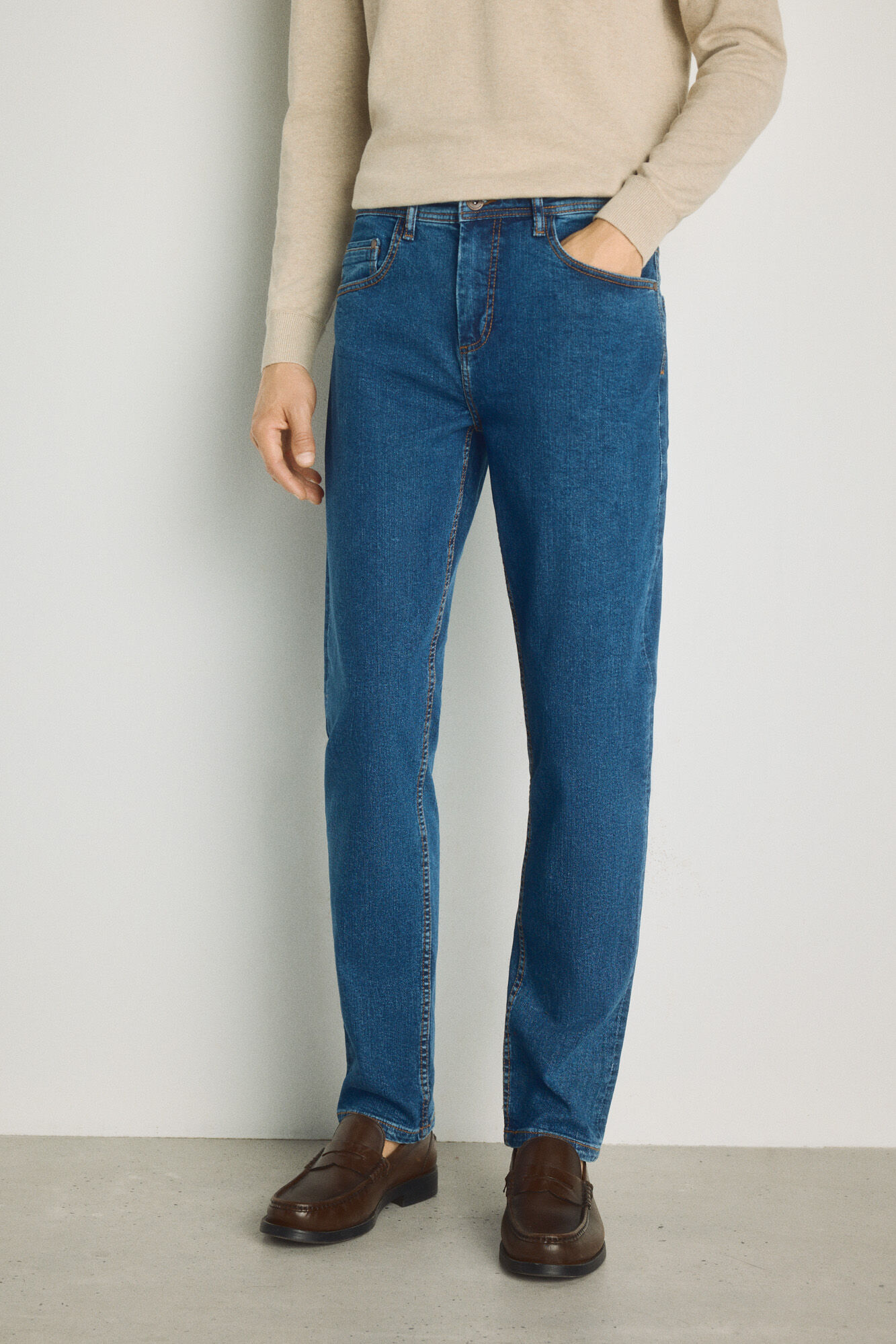 Pedro del Hierro Pantal&oacute;n vaquero regular fit