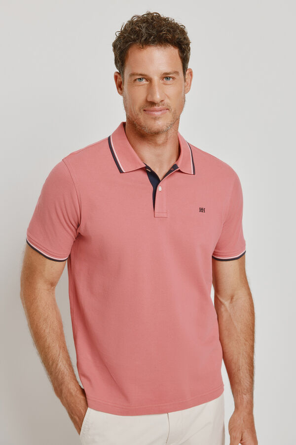 Pedro del Hierro Polo de manga curta Vinho