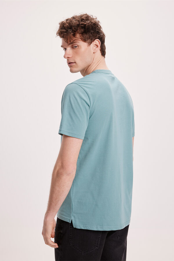 Pedro del Hierro Camiseta B&aacute;sica PDH Verde