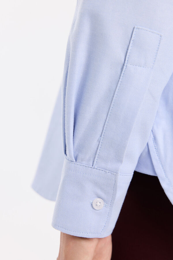 Milano Camisa oxford Azul