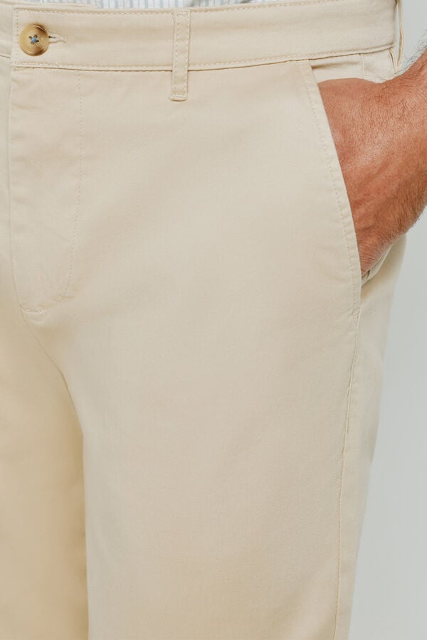 Milano Cal&ccedil;as chino tapered Bege
