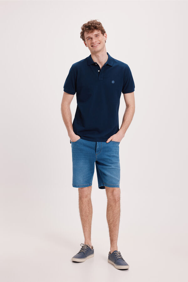 Springfield Polo FPS B&aacute;sico Marinho