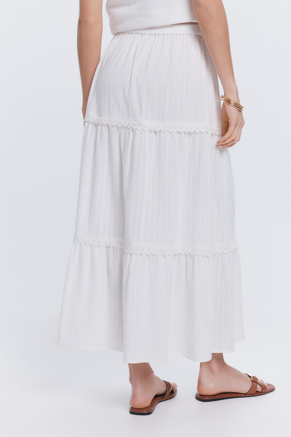 Milano Falda larga vuelo Blanco