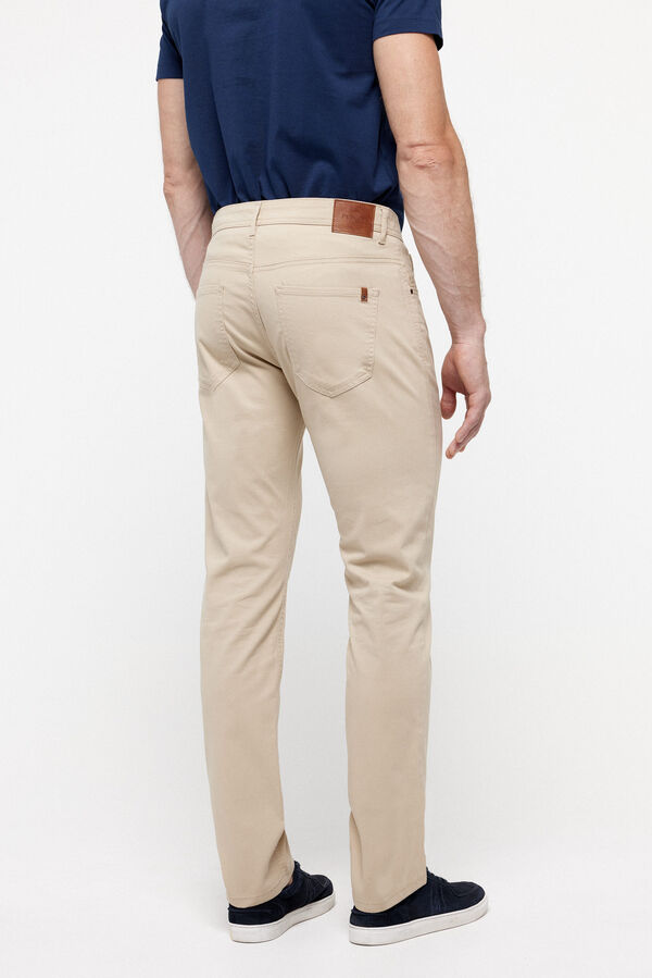 milano 5 Bolsillos Fino Beige