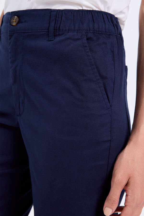 Milano Calça esportiva com cós elástico Marinho