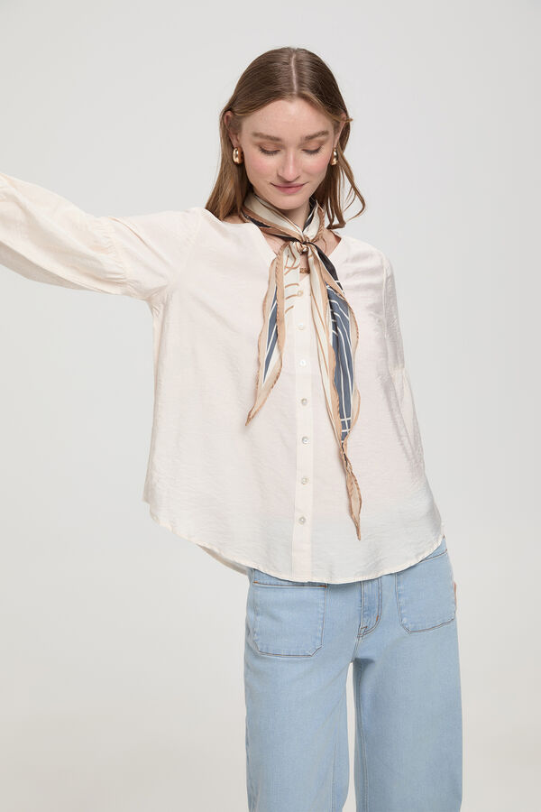Milano Blusa fluida Marfim