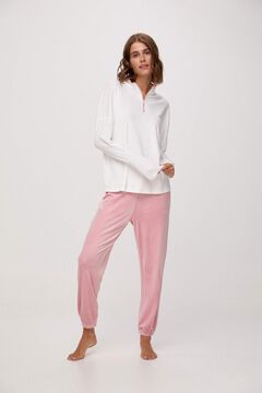 Fifty Outlet Pijama Comfort Cremallera Fucsia