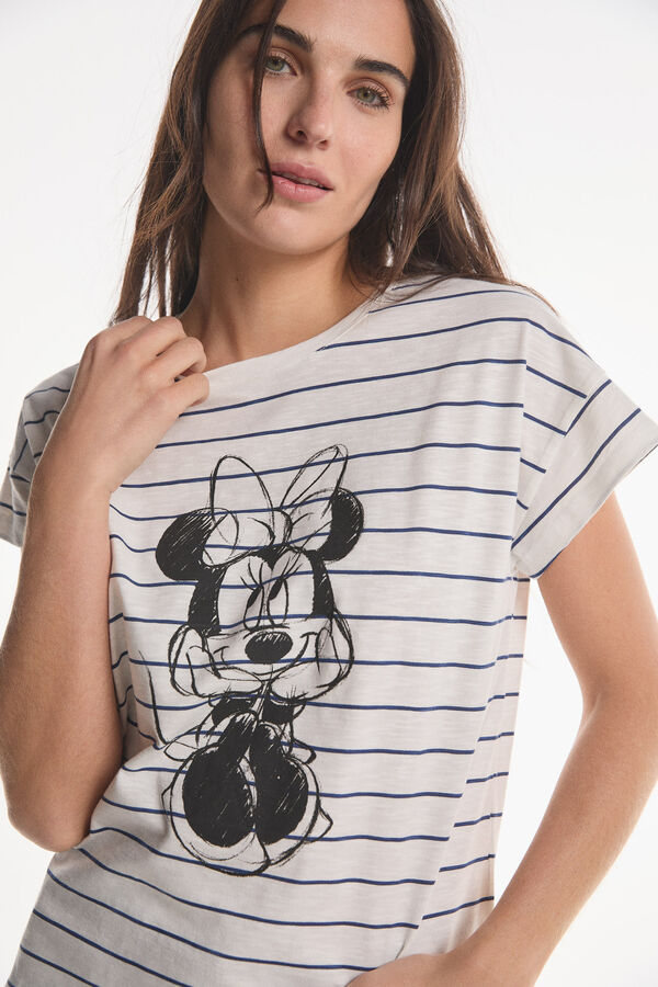 Fifty Outlet Camiseta mickey mouse Marfil