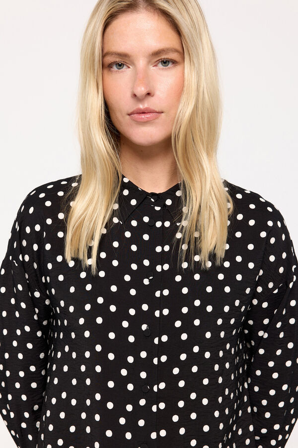 Milano Camisa fluida Preto