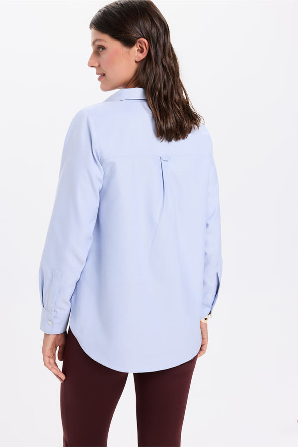 Milano Camisa oxford Azul