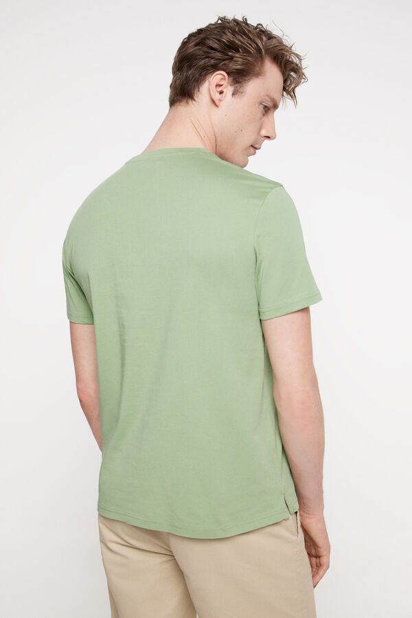 Fifty Outlet Camiseta manga corta PDH 100% algodón Verde
