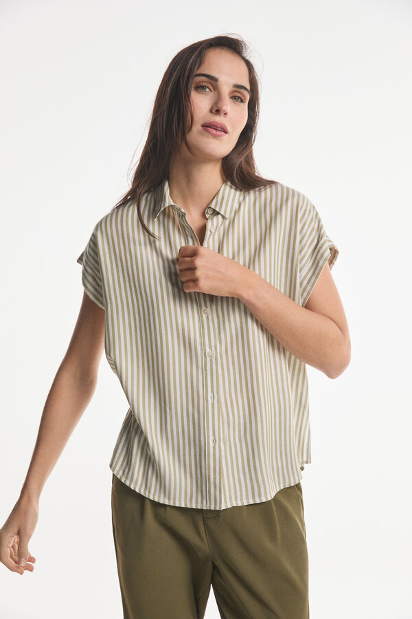 Fifty Outlet Blusa camisera Verde