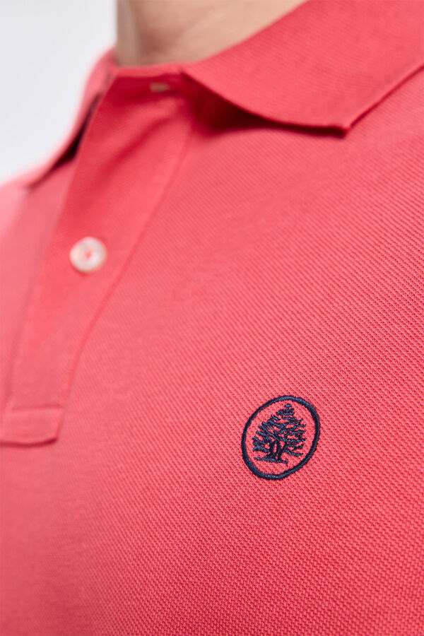 Springfield Polo Básico Springfield Rojo/Coral
